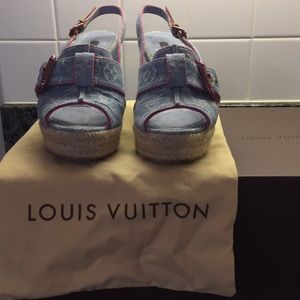 Louis Vuitton Wedge Sandals